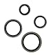 110-teiliges Sortiment-Set mit Metallgebundener Dichtung, Öl-Unterlegscheibe für M6, M8, M10, M12, M14, M18, M20 Zum Abdichten von Gewinderohrverbindungen und Schraubstopfen