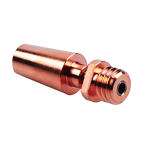 1piece 3D Printer All Metal Bimetal Heatbreak Copper Barrel Tube Throat High Temperature for Dragonfly BMS BMO Hotend by POLISI3D - Used condition - US$12.61