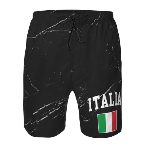 Kkaingg Italia Italy Italian Flag Mens Swim Trunks Men Swim Shorts Quick Dry Summer Beach Shorts with Pockets Swimsuit4