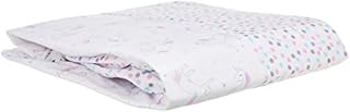 Hudson baby Cotton Fitted Crib Sheets, 2 Pack, Unicorn, One Size