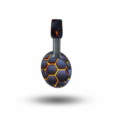 Image of MightySkins Skin Compatible with Bose QuietComfort Ultra - Lava Hex | Protective, Durable, and Unique Vinyl Decal wrap Cover | Easy to Apply, Remove, and Change Styles
