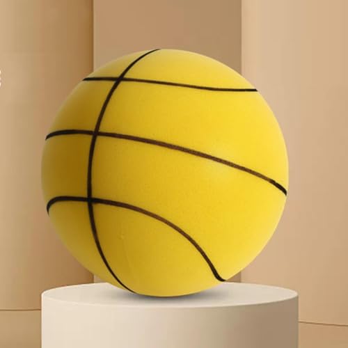 Balón de baloncesto silencioso de espuma suave para practicar en el salón 3