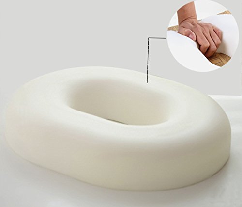 Ecosafeter Donut Hämorrhoiden Sitzkissen-Kissen für Bürostuhl, Einfach und praktisch, Ergonomisches Steißbeinkissen, für Schwangerschaft, Postnatal, Ischias, Steißbein