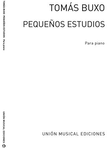 Tomas Buxo - Pequenos Estudios Para Piano - piano