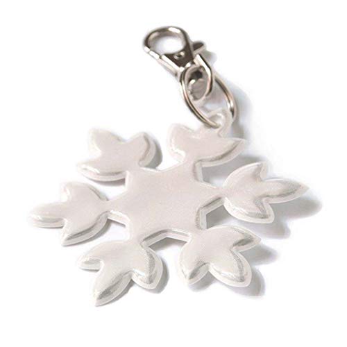 Finnex Reflectors Snowflake Reflector | High Visibility Safety Reflector Provides Night Time Safety for Running, Cycling Or Walking