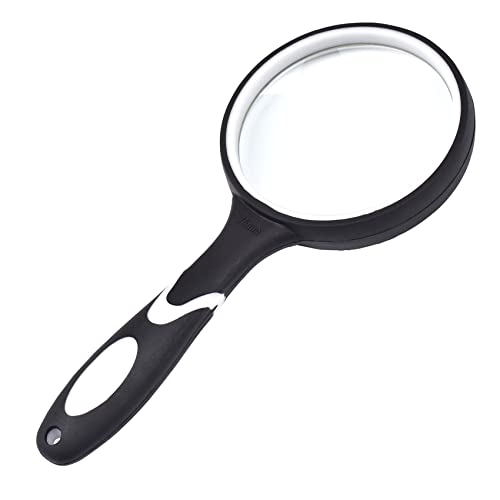 Loupe de lecture pour loisirs appliqué aux livres de science, journaux, lecture, insectes, observation (Noir) Cover