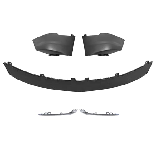 Image of LOSTAR Front Upper Bumper Cover Grille & Skid Plate Primed Fit for 2022 2023 Chevy Traverse LS RS LT 85596503