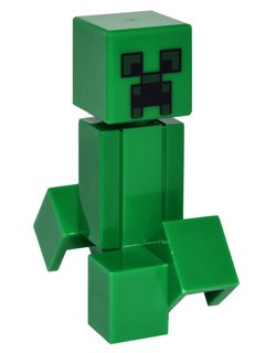 LEGO Minecraft: Diamond Hero Minifigure with Creeper and Slime - 6+ - Image 2
