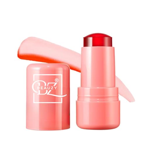 X Milk Cooling Water Jelly Tint – Sheer Lip + Cheek Stain with Vegan Collagen, Seawater + Aloe – Hydrating, Long-Lasting, Buildable Lip Tint + Blush (Spritz Coral)