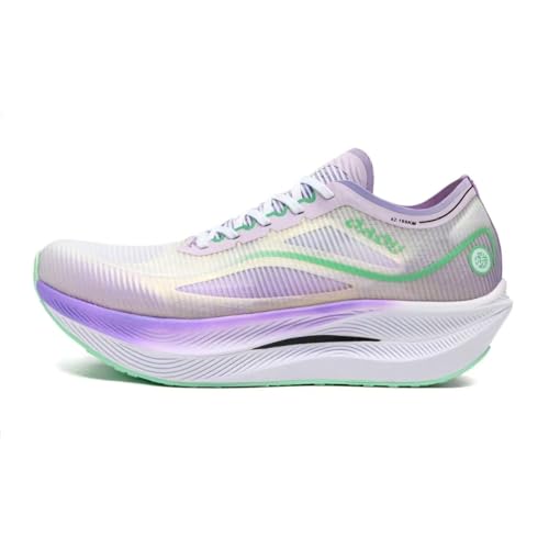 Image of Carbon Plate Marathon Running Racing Shoes Men Stable Support Shock-Relief Ultra-Light TPU Outsole Rebound Sneakers