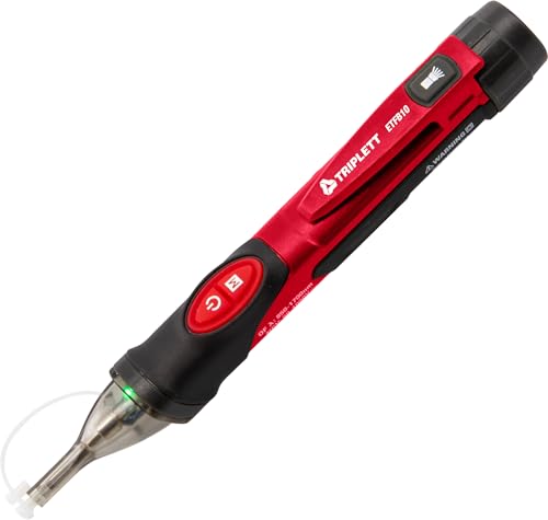 Triplett ETFB10 Non-Contact Optical Fiber Identifier (850 to 1700nm) and AC Voltage Detector (50-10000V)