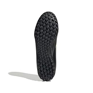 Adidas Unisex-Adult F50 Club Turf, Black/Iron Metallic/Lucid Lemon, 11.5