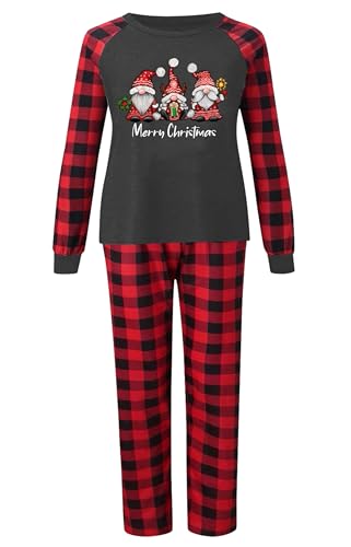 Deranex Women's Christmas Pajamas Sets Cute Gnome...