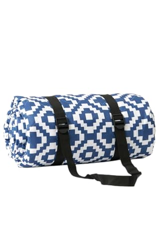 YFFSFDC レジャーシート防水 ピクニックシート 200X200cm 3～8人 収納袋付き4層構造 厚手 折りたたみ 持ち運びやすい 遠足 運動会 お花見 キャンプ アウトドア（ ネイビー）