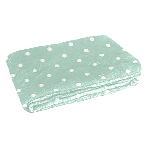 Couverture douce vert menthe pour des moments cocooning chaleureux