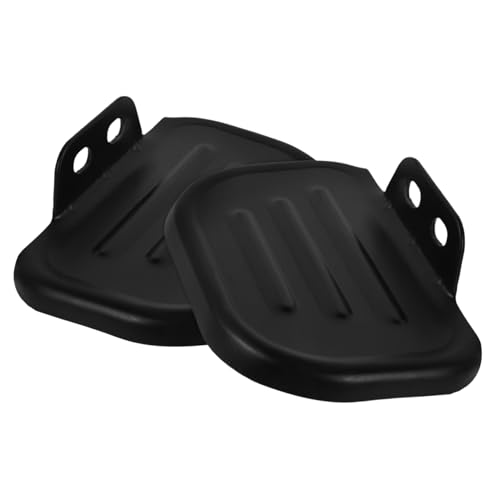 Hemobllo Passenger Foot Pegs for Electric Bikes Aluminum Bike Pedals Platform Pedals Footstool Comfortable