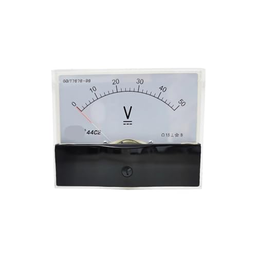 Voltmètre DC 50V analogique pour éviter les pannes de surtension