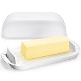 AONCO Butter Dish with Lid, Butter Container Holds for Countertop, Unbreakable Butter Keeper for Hom