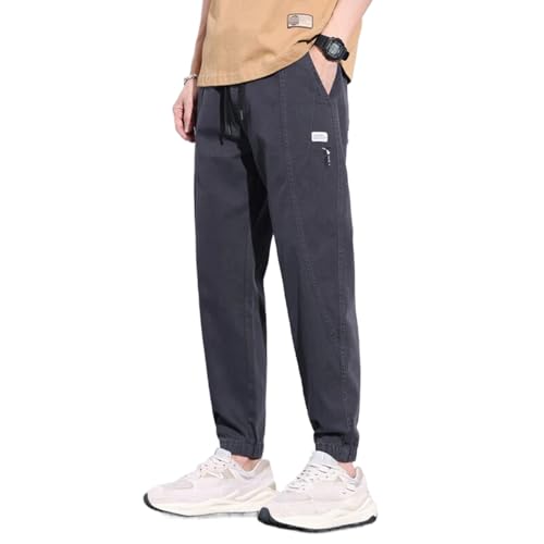 Spring Summer Jogger Pant Men Harajuku Cargo Jeans Casual Harem Denim Korean Hip Hop Sweatpants Male Trousers