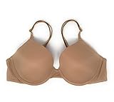 Victoria's Secret Pink Wear Everywhere T-Shirt Lightly Lined Bra 38DD Mocha Latte