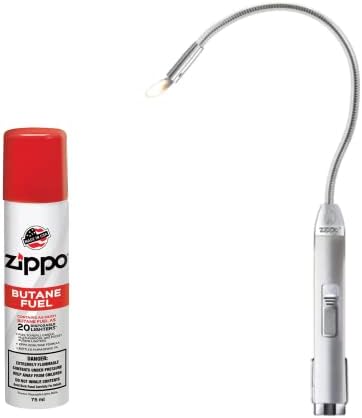 Flex Neck Utility Lighter Chrome & Black | Netherlands