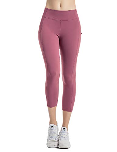 PIZOFF Women's High Waist Yoga Pants with Zip Pocket Tummy Control Sport Workout