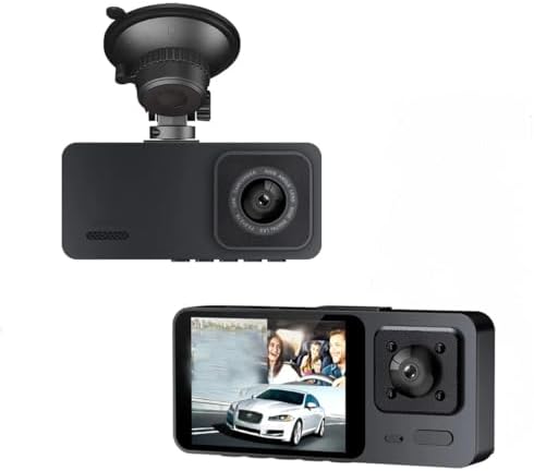 Dash Camera Front and Inside Dash Cam for Car Security 1080P Vide...