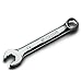 Capri Tools 9 mm WaveDrive Pro Stubby Combination Wrench for Regular and Rounded Bolts