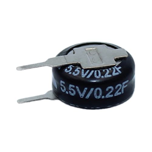 Super condensateur 5.5V 0.47F type V composant bouton poussoir