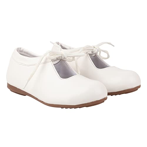 Image of Women and Girls Solid Lace-Up Smart Casual Sneakers