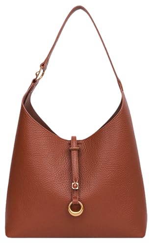 Hobo Bag for Women Trendy Shoulder Handbags Purse Soft Leather Slouchy Carryall Top Handle Bag 2025