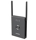 Linkvil W710D DECT IP Base Station, 10 Handset Support, 20 SIP Accounts, Black