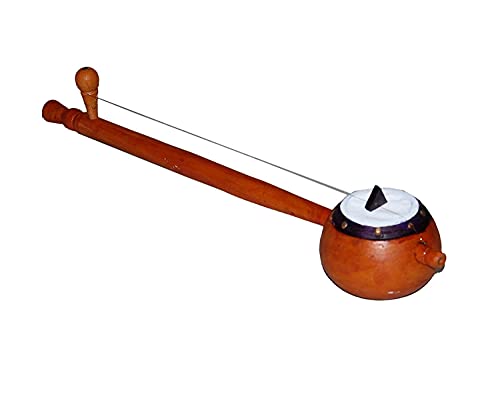 Image of SM'SAI MUSICALS Veena /Beena Musical Instrument for Kids Play /Stage Show Kids Costume Music Accessory Brown