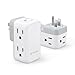 TROND Wall Outlet Extender 2 Pack - Multi Plug Outlet Splitter with ...