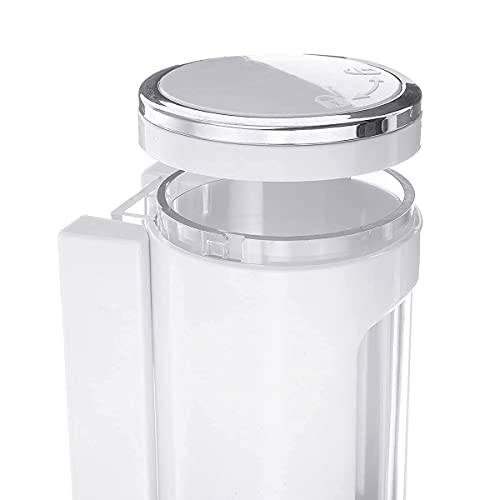 Image of b2 ABS Plastic Soap Dispenser for Bathroom Wall Mounted Shampoo Conditioner Hand Wash Gel Dispenser Liquid Soap Sanitizer Dispenser for Basin Kitchen Sink 400Ml Pack of 1 (Modal - 2)