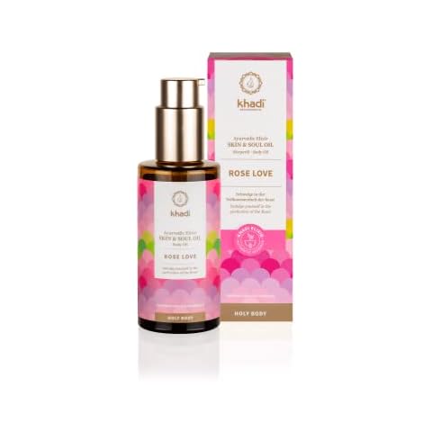 khadi ROSE LOVE Ayurvedisches Elixier Skin & Soul Oil Cover