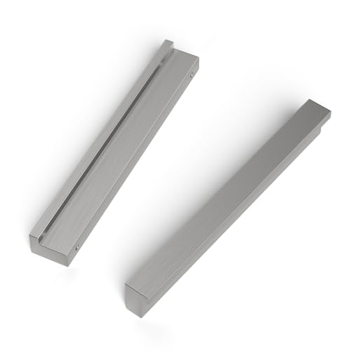 Poignées pour placards de cuisine LONTAN 128 mm argent tiroirs