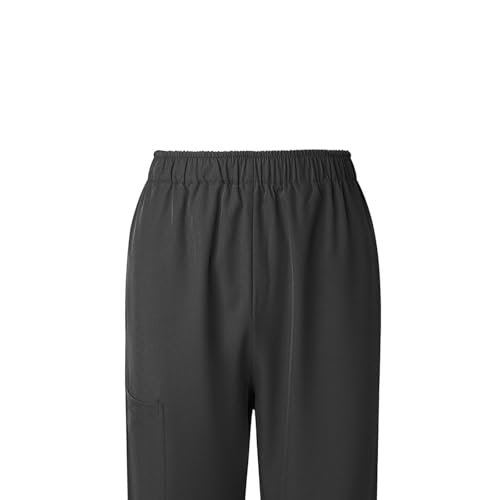 Image of Women's Medica Scrub Pants Pull On Workwear Cargo Pocket Elastic Waist Hospital Uniform Trousers