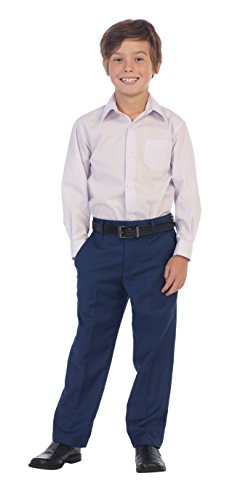 Image of Gioberti Boys Long Sleeve Solid Dress Shirt