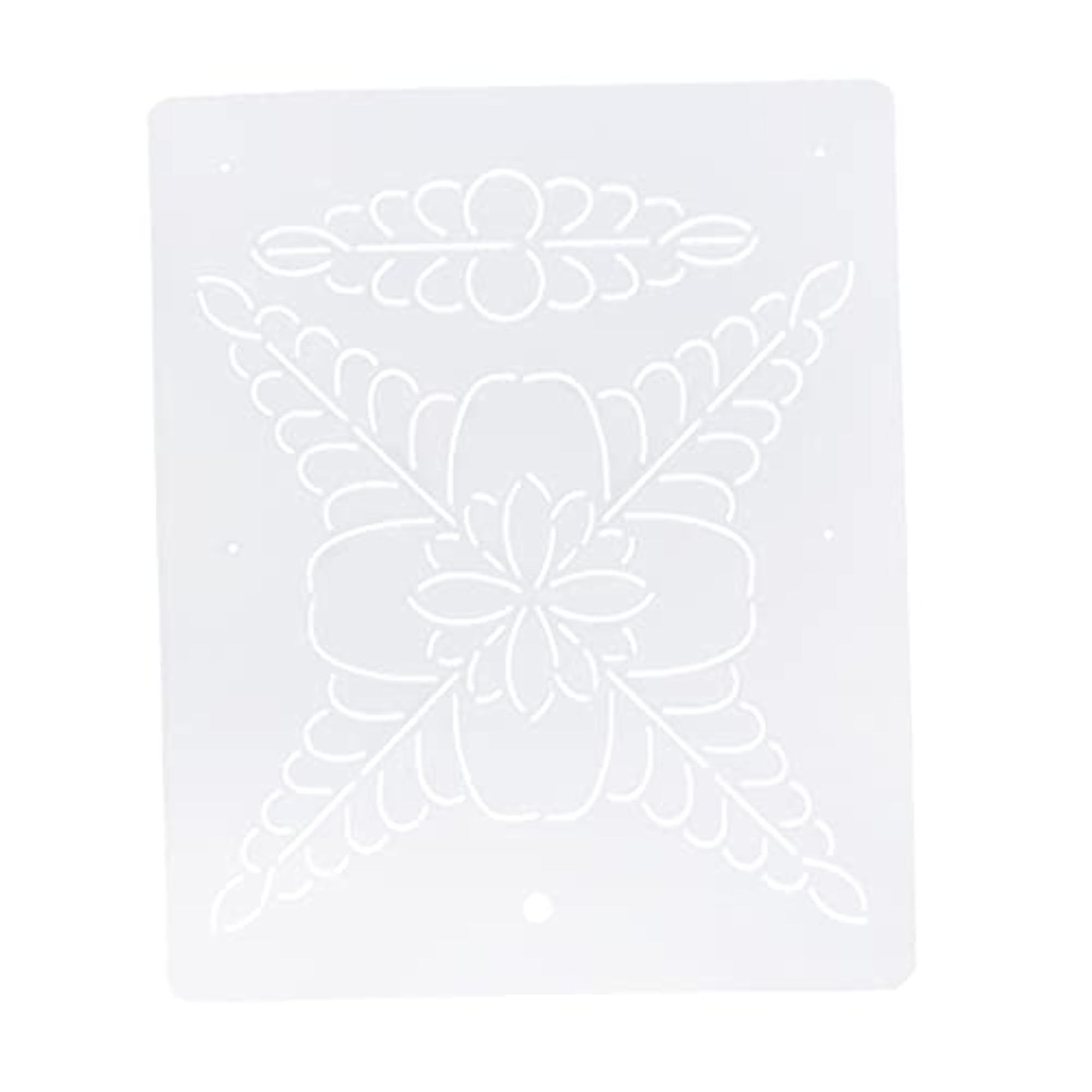 Plastic Quilting Template Stencils for Embroidery and Patchwork