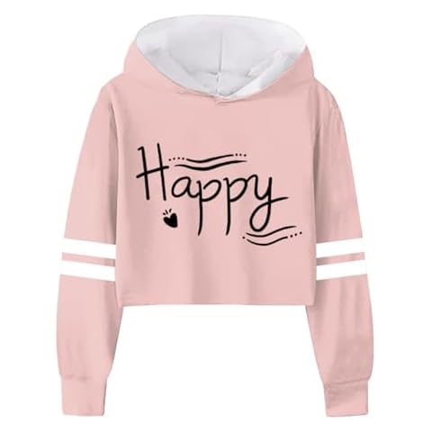 Tinarying Girls Casual Active Hooded Sweatshirt Cover