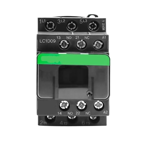 電気接点 LC1D09M7C AC220V LC1D09Q7C 380V LC1D09F7C 110V B7C 24V コンタクタ 9A LC1-D09M7C LC1D 制御(LC1D09B7C AC24V)