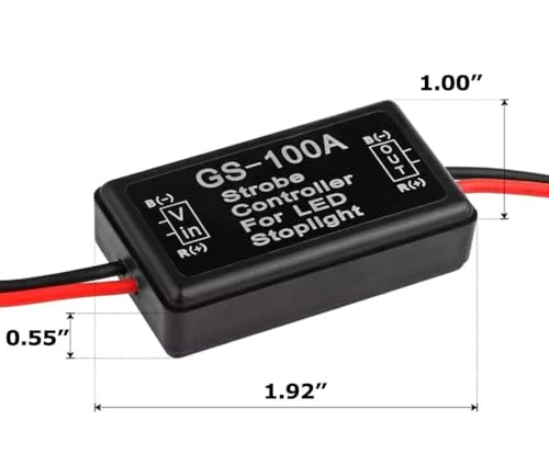 Controlador LED para Luz de Freno 12V GS-100A iJDMTOY miniatura 3