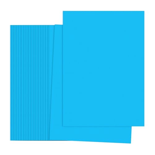 Papier couleur bleu lac A4 feuille DIY origami fournitures imprimante