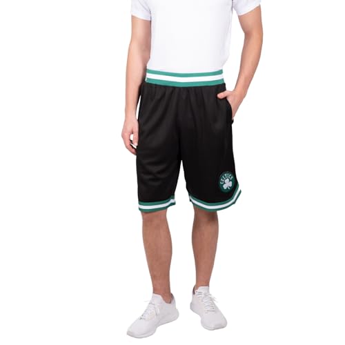 Ultra Game Men's Gsm3547f NBA Men s Woven Team Logo Poly Mesh Basketball Shorts, Team Color, L UK