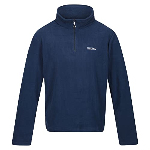 Pile leggero Thompson da uomo con mezza zip, anti-pilling e ad asciugatura rapida - perfetto per passeggiate, escursioni e arrampicate