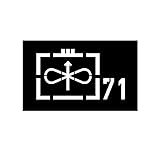 Copytec Lackierschablonen Aufkleber - Jagdgeschwader 71 Richthofen Taktische Luftwaffengruppe Richthofen Fliegerhorst Wittmundhafen Taktische Zeichen 14x25cm #A3286