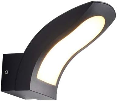 10W LED Lamp Outdoor/Indoor Gate Door-side Wall Sconces Light Fixture Waterproof IP65 Warm White A-type
