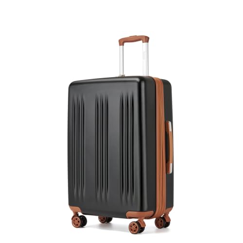 Image of Kono 24 Inch Expandable Checked Luggage with Spinner Wheels TSA Lock