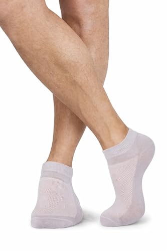 Image of RONDO 3 Pack Thin Ankle Socks - Unisex Ultra Thin Breathable Athletic Socks - Low Cut Running Ankle Socks - Thin Cotton Socks